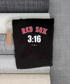 Stone Cold Steve Austin Navy Boston Red Sox 3-16 Tee-Shirt