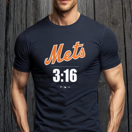 Stone Cold Steve Austin New York Mets Fanatics Branded 3-16 Tee-Shirt