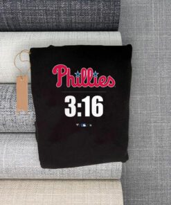 Stone Cold Steve Austin Philadelphia Phillies Fanatics Branded 3-16 Tee-Shirt
