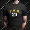 Stone Cold Steve Austin Pittsburgh Pirates Fanatics Branded 3-16 TShirts