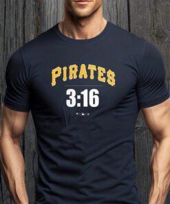 Stone Cold Steve Austin Pittsburgh Pirates Fanatics Branded 3-16 Tee-Shirt