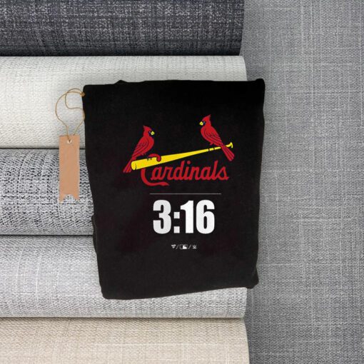 Stone Cold Steve Austin St Louis Cardinals Fanatics Branded 3-16 Tee-Shirt