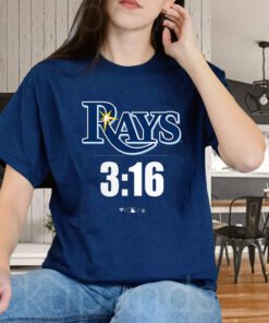 Stone Cold Steve Austin Tampa Bay Rays Fanatics Branded 3-16 Tee-Shirt