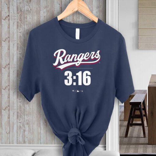 Stone Cold Steve Austin Texas Rangers Fanatics Branded 3-16 TShirts