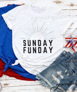Sunday Funday T-Shirt Sunday Funday Sunshine TShirt