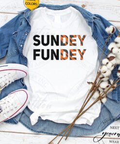 Sunday Funday T-Shirt Sundey Fundey Funny Saying TShirts