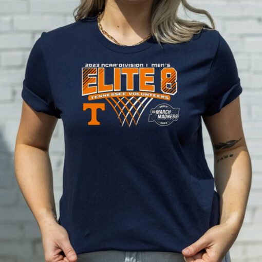 Tennessee Volunteers 2023 NCAA Division I Men’s Basketball Elite Eight TShirts
