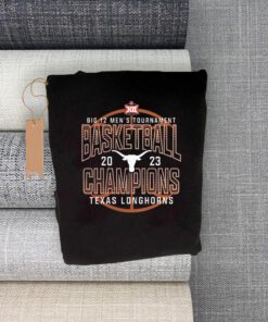 Texas Longhorns Fanatics Branded 2023 Big 12 Men’s Basketball Conference Tournament Champions Shirts