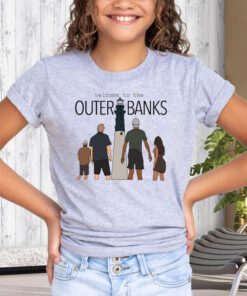 The Lighthouse Outer Banks Welcome To The Outer Banks tee-shirt