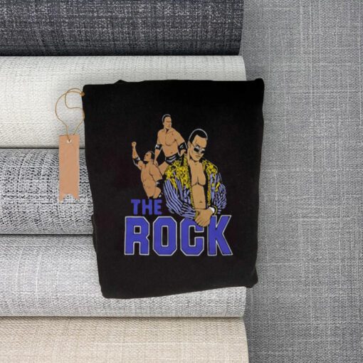 The Rock Illustrated Tri-Blend Shirts