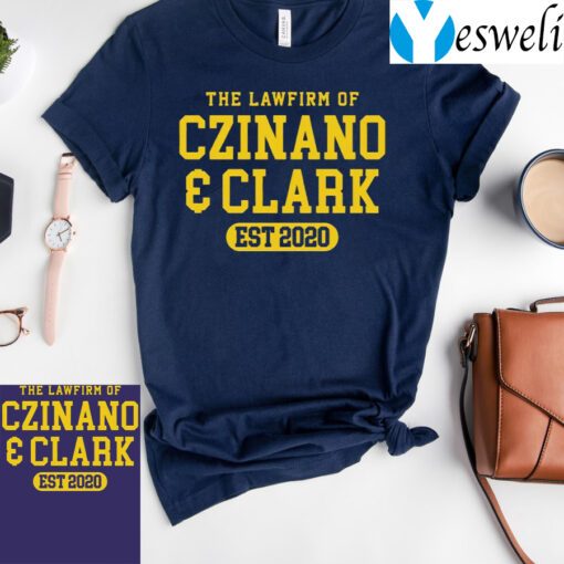 The law firm of Czinado & Clark EST 2020 T-Shirt