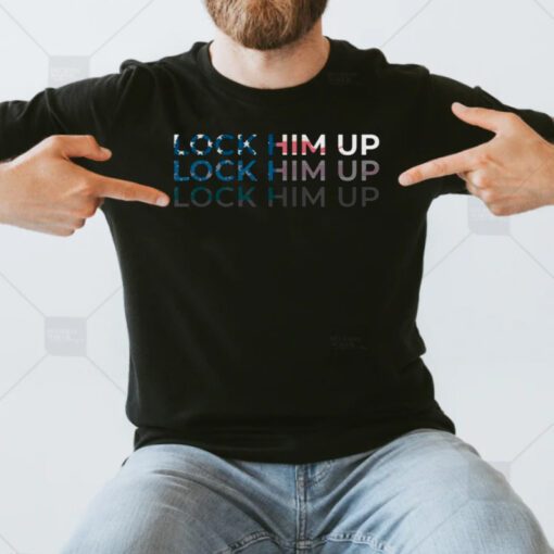 Trending Political Lock Him Up t-shirt