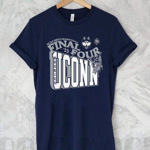 Uconn Huskies 2023 Ncaa Men’s Basketball Tournament March Madness Final Four Local T-Shirt