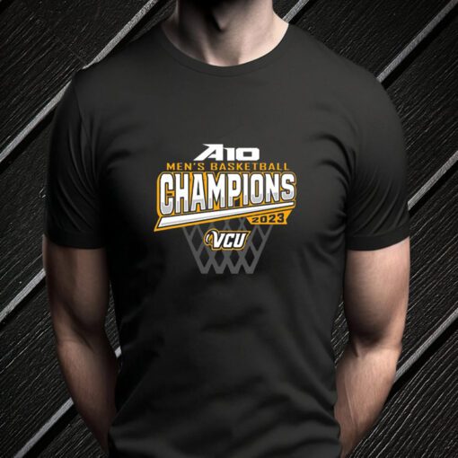 Vcu Rams 2023 Atlantic 10 Men’s Basketball Conference Tournament Champions Locker Room TShirts
