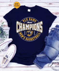 Vcu Rams Ncaa Mens Basketball A-10 Champions 2023 TShirts