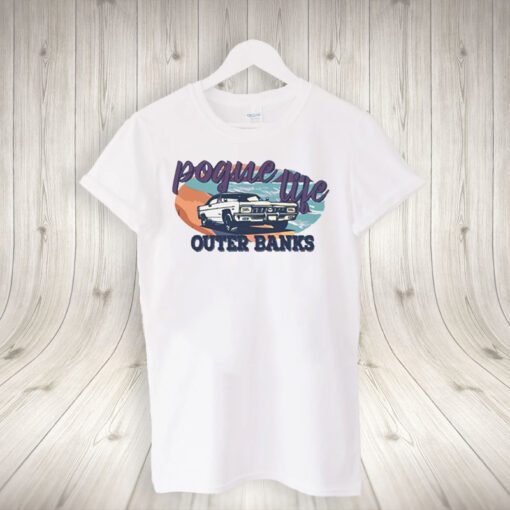 Vintage Art Outer Banks Pogue Life t-shirt