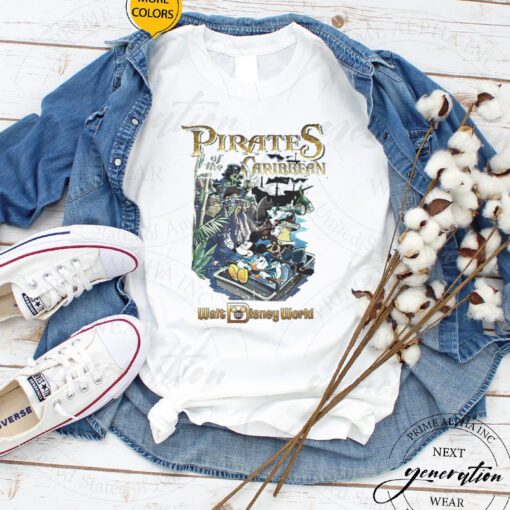 Vintage Disney Pirates Of The Caribbean Shirt