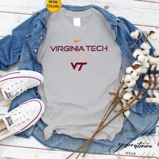 Virginia Tech Hokies Nike On Court Bench TShirt