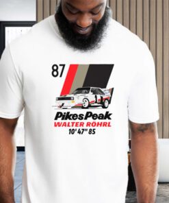 Walter Rohrl Pikes Peak 87 Gran Turismo shirts