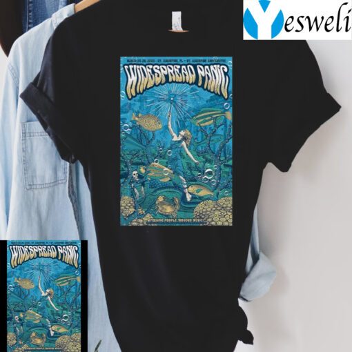 Widespread Panic March 24-26 2023 St Augustine Fl Poster TShirt