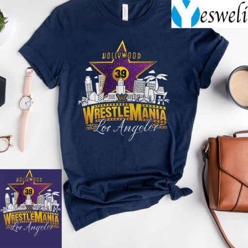 Wwe Wrestlemania 39 Purple Star t-shirt