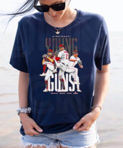 Young Guns Cincinnati Ashcraft Greene and Lodolo t-shirt