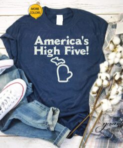 americas high five tshirt