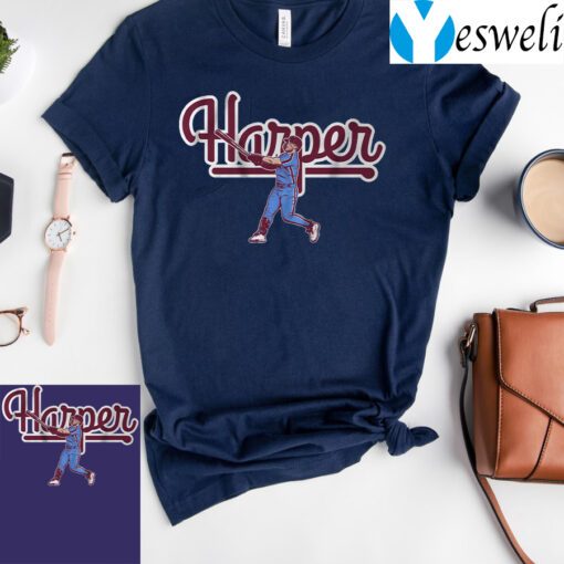 bryce harper philly swing t-shirt