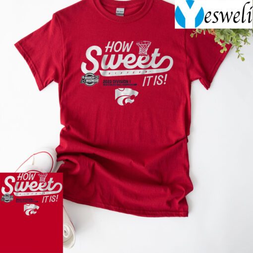 kansas state mens basketball sweet sixteen t-shirts