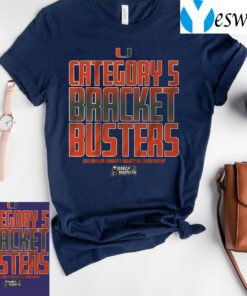 miami basketball category 5 bracket busters tshirts