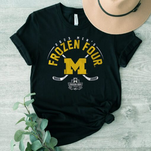 michigan hockey frozen four tee-shirts