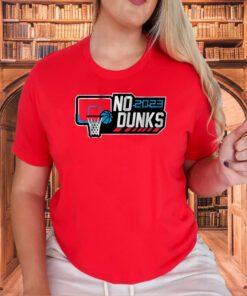 no dunks college wedgie tee-shirt