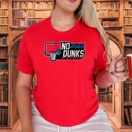 no dunks college wedgie tee-shirt
