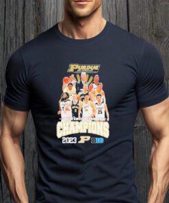 purdue boilermakers players 2023 big ten conference champions shirts