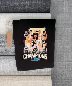purdue boilermakers team 2023 big ten conference champions shirts
