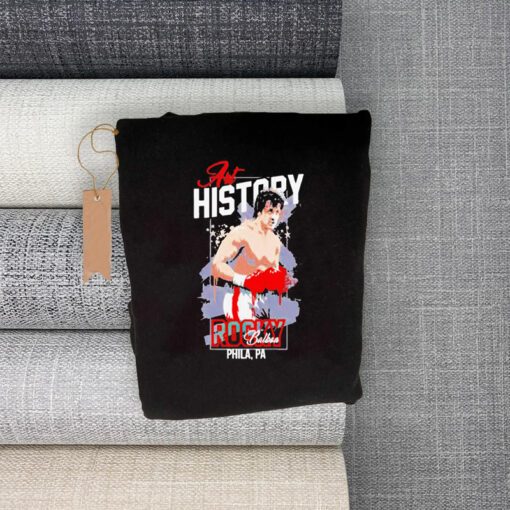 rocky balboa art history phila shirts