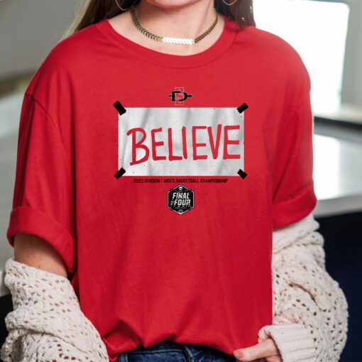 san diego state basketball believe shirt