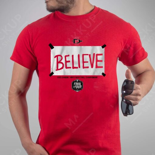 san diego state basketball believe tshirts