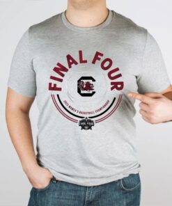 south carolina womens final four circle tshirt