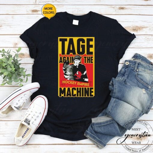 tage against the machine Tage Thompson Buffalo hockey tshirts