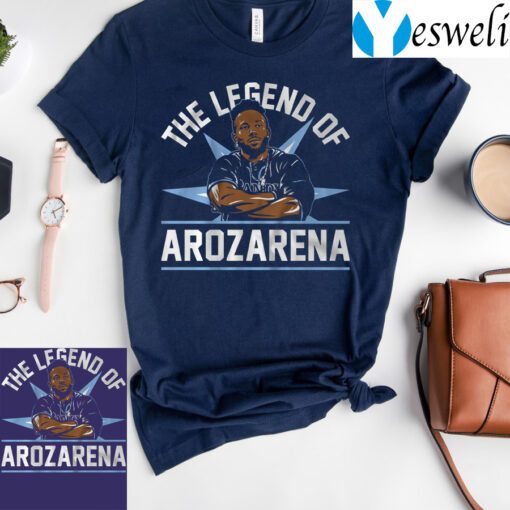 the legend of randy arozarena tshirts