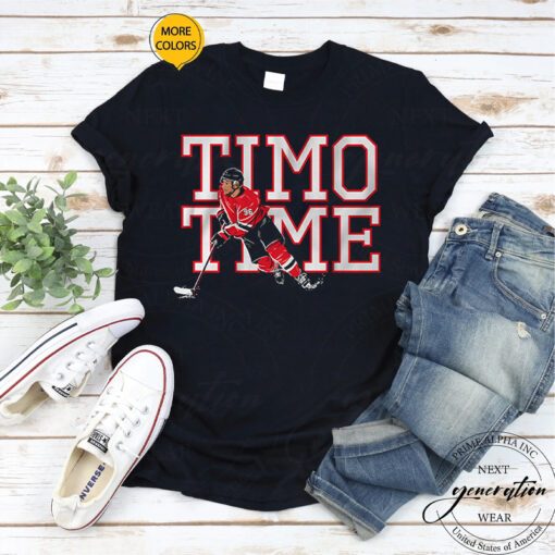 timo meier timo time new jersey tshirts
