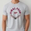 virginia tech womens final four circle tshirt