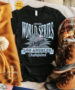 2021 world series champions Dodgers tshirt