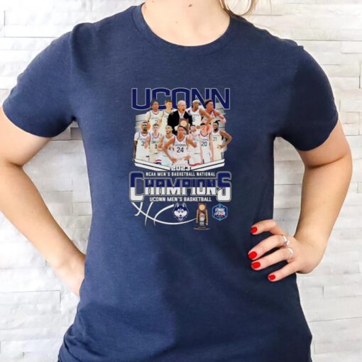 2023 NCAA Men’s Basketball National Champions UConn Men’s Basketball teams Final Four tshirts