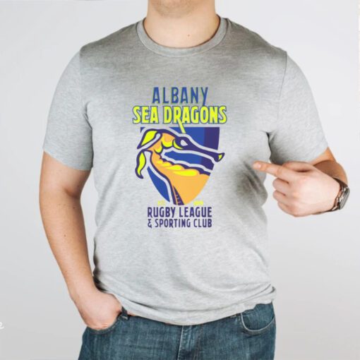 Albany Sea Dragons Rugby Logo tshirts