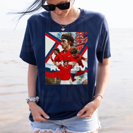 Andrey Rublev Us Tennis Graphic t-shirts