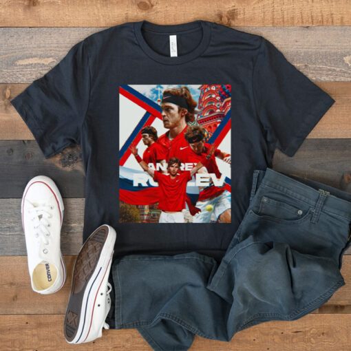Andrey Rublev Us Tennis Graphic tshirts