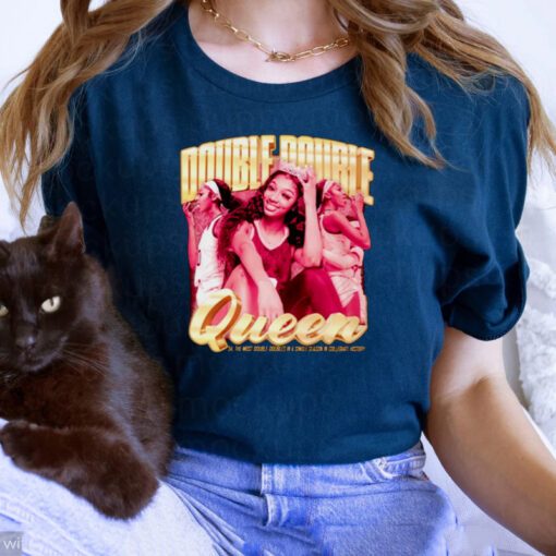 Angel Reese Double-Double Queen tshirts