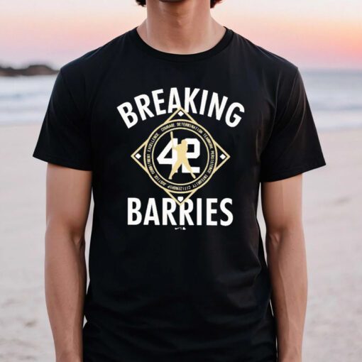 Astros players wearing breaking barriers courage determination t shirt